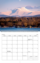 Load image into Gallery viewer, 2026 Vermont Photo Calendar (8.5"x11")