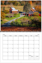 Load image into Gallery viewer, 2025 Vermont Photo Calendar (8.5&quot;x11&quot;)
