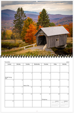 Load image into Gallery viewer, 2025 Vermont Photo Calendar (8.5&quot;x11&quot;)
