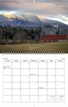 Load image into Gallery viewer, 2026 Vermont Photo Calendar (8.5&quot;x11&quot;)
