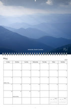 Load image into Gallery viewer, Michael Wood Photography 2023 Photo Calendar
